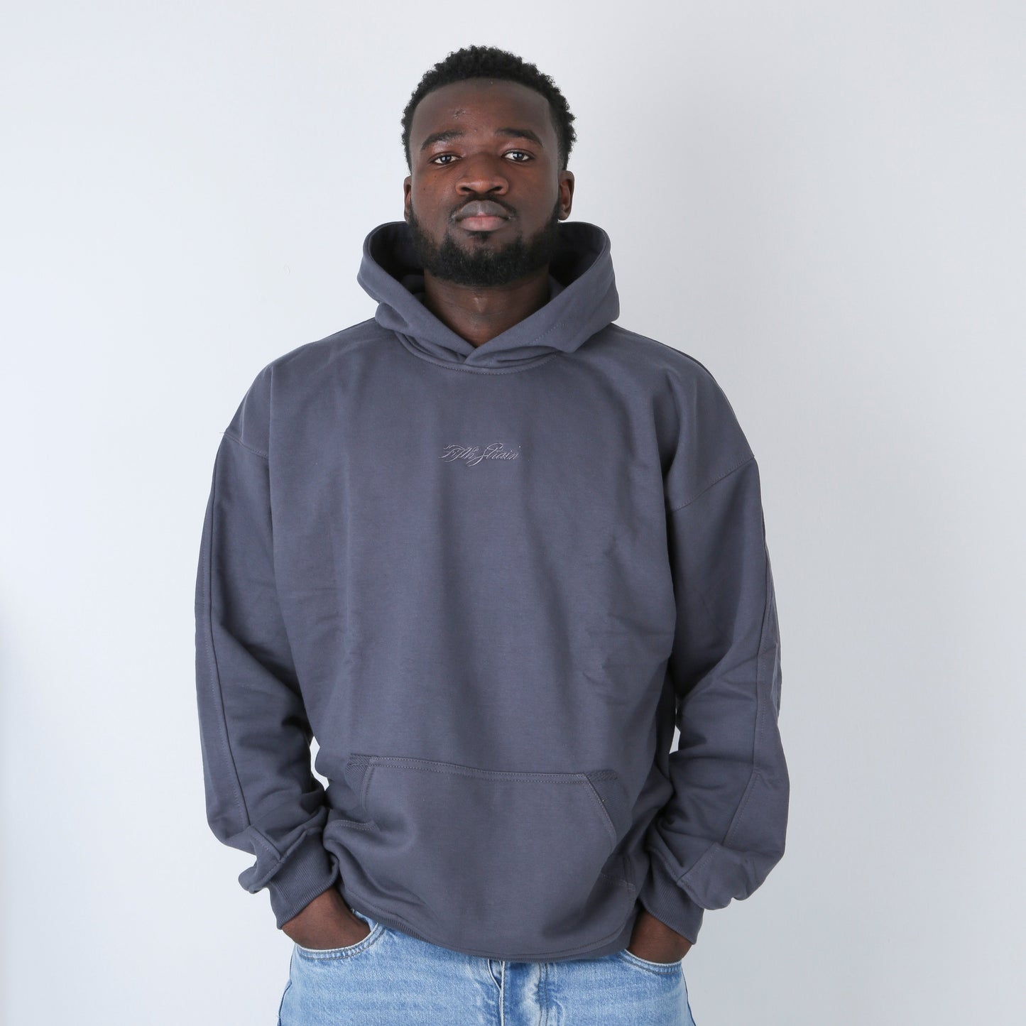 FIFTH STRAIN FALL HOODY - MIDNIGHT GREY