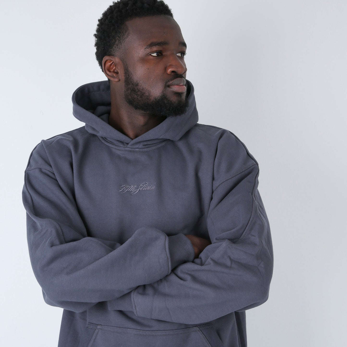 FIFTH STRAIN FALL HOODY - MIDNIGHT GREY
