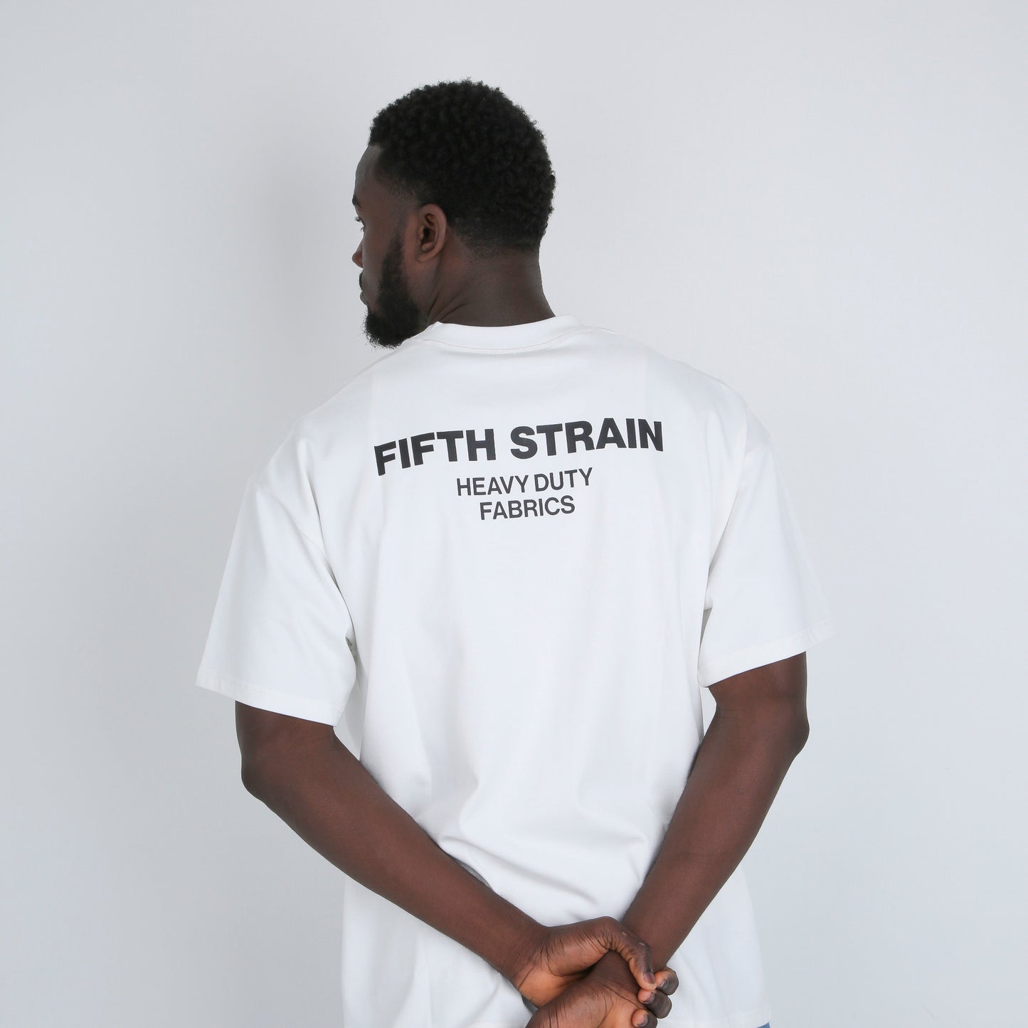 FIFTH STRAIN ULTRA-HEAVY T-SHIRT - OFF WHITE