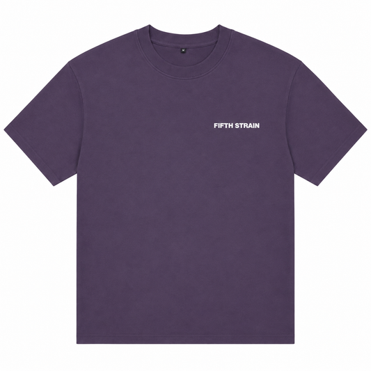 LIMITED EDITION FIFTH STRAIN ULTRA-HEAVY T-SHIRT - DARK PURPLE