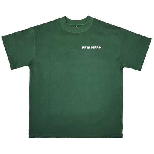 FIFTH STRAIN ULTRA-HEAVY T-SHIRT - FOREST GREEN