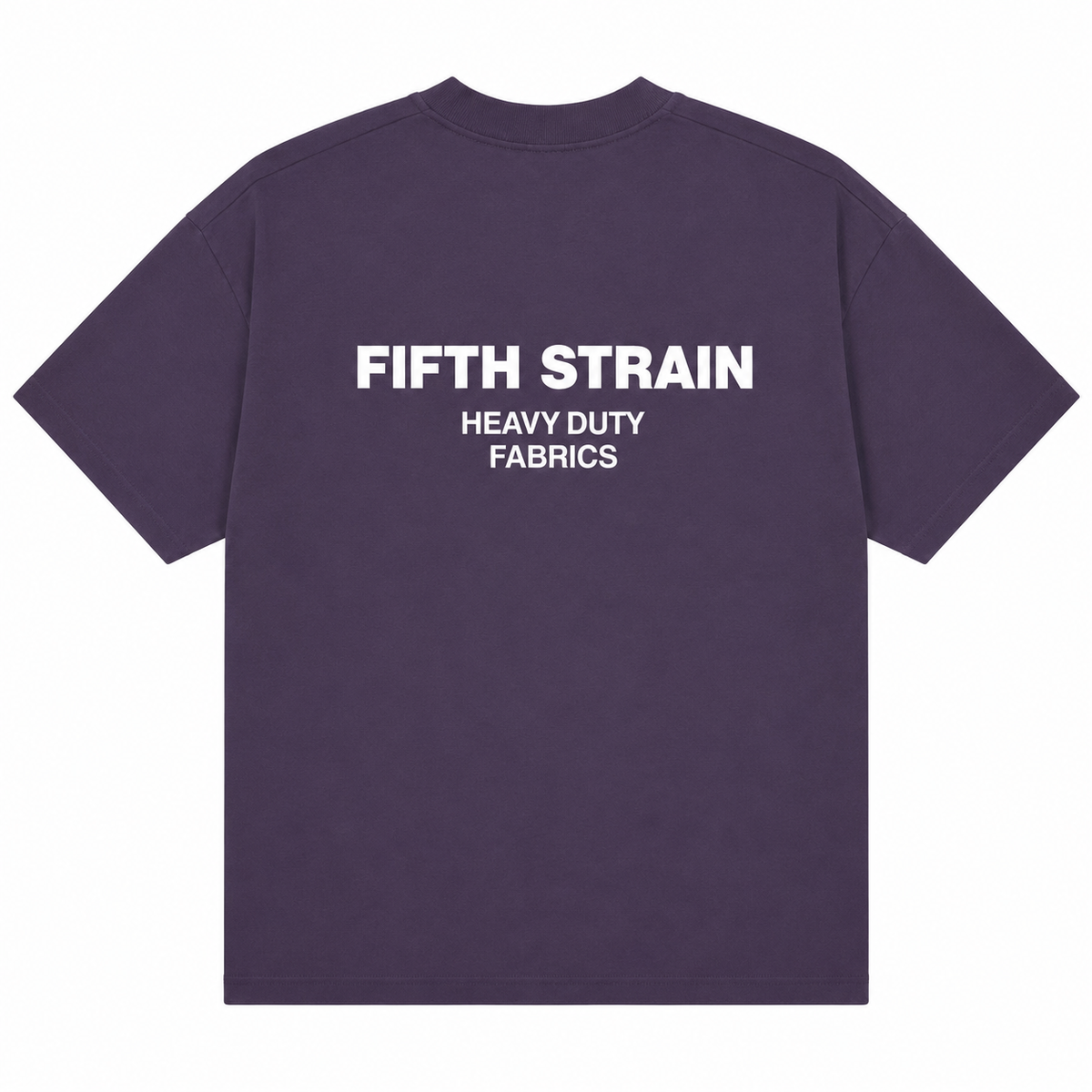 (NEW!) LIMITED EDITION FIFTH STRAIN ULTRA-HEAVY T-SHIRT - MULBERRY