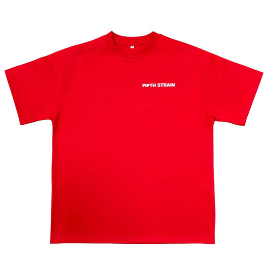 FIFTH STRAIN ULTRA-HEAVY T-SHIRT - RED