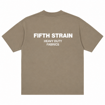 LIMITED EDITION FIFTH STRAIN ULTRA-HEAVY T-SHIRT - SAND