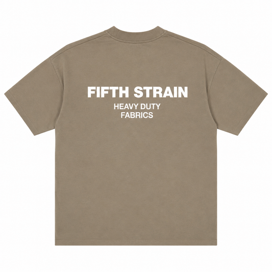 LIMITED EDITION FIFTH STRAIN ULTRA-HEAVY T-SHIRT - SAND