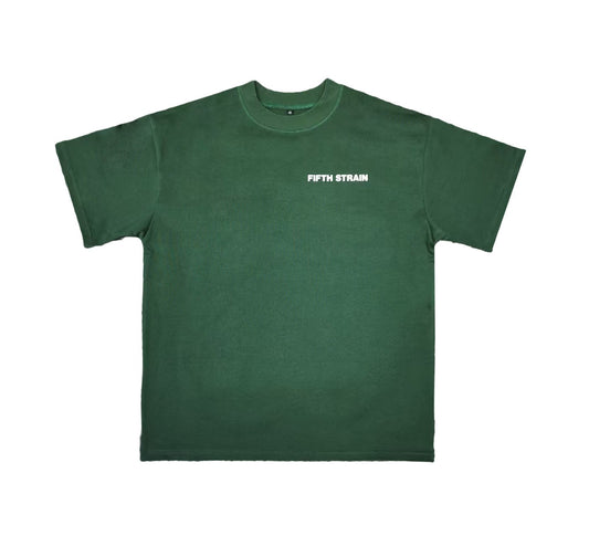 (PRE ORDER 6 WEEKS) FIFTH STRAIN SIGNATURE T-SHIRT - FORREST GREEN