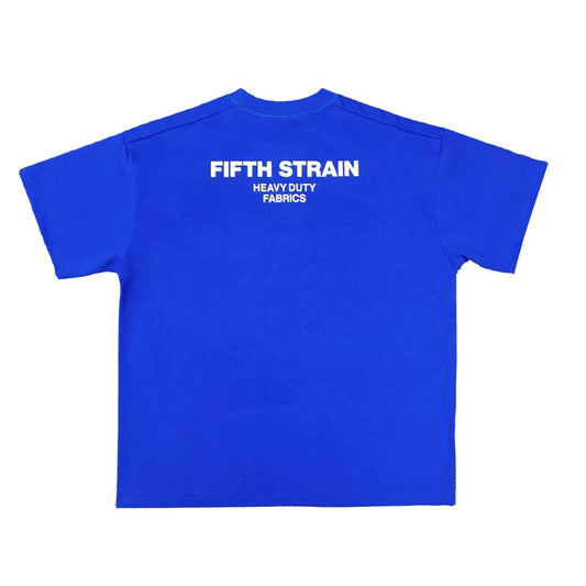 (PRE ORDER 6 WEEKS) FIFTH STRAIN SIGNATURE T-SHIRT - COBALT BLUE