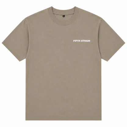 LIMITED EDITION FIFTH STRAIN ULTRA-HEAVY T-SHIRT - SAND