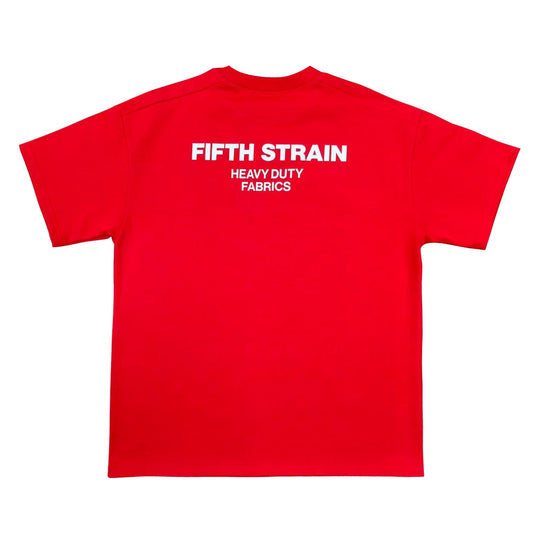 FIFTH STRAIN ULTRA-HEAVY T-SHIRT - RED