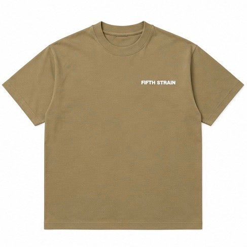 LIMITED EDITION FIFTH STRAIN ULTRA-HEAVY T-SHIRT - SAND