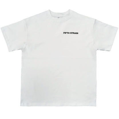 (PRE ORDER 4 WEEKS) FIFTH STRAIN SIGNATURE T-SHIRT - CHALK WHITE