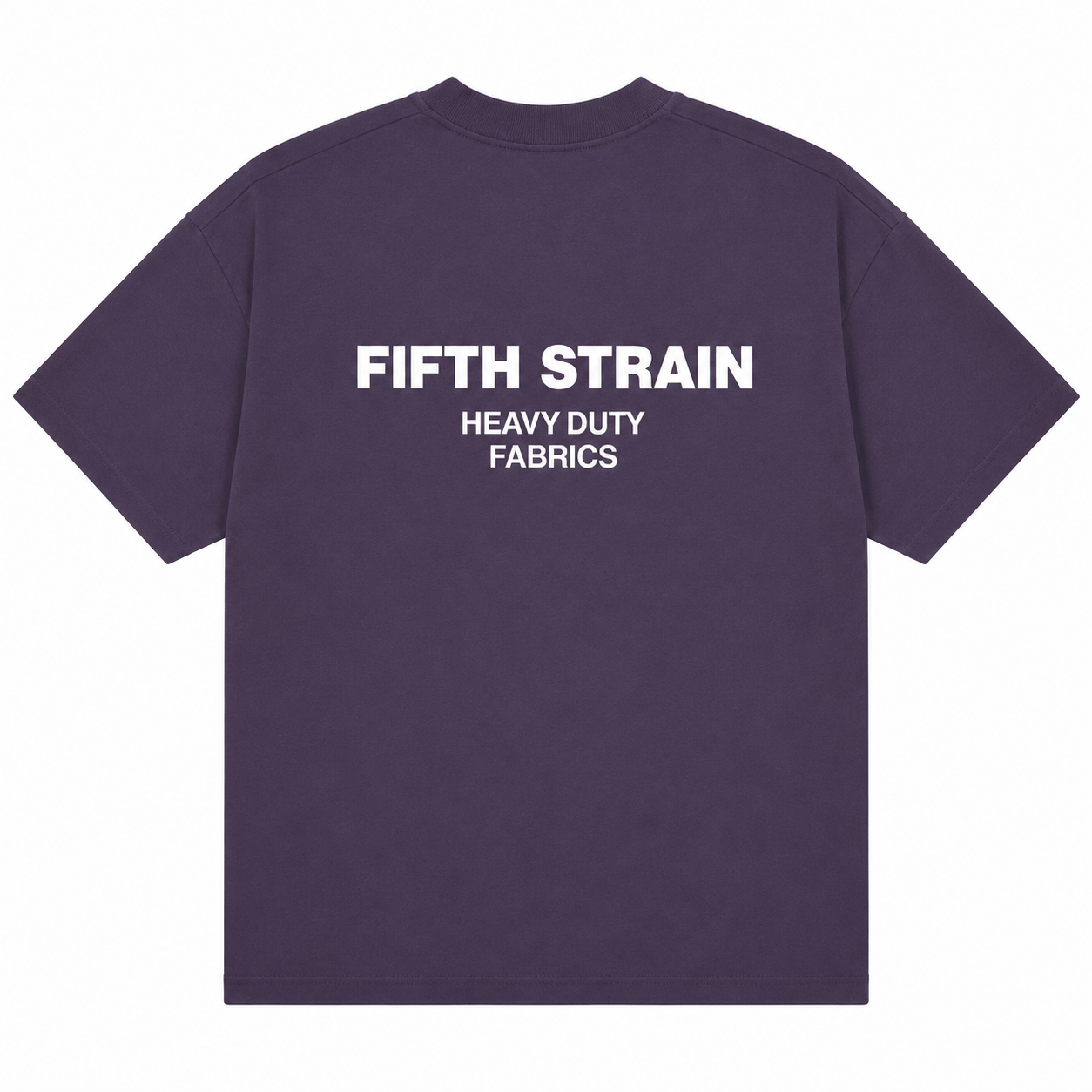 LIMITED EDITION FIFTH STRAIN ULTRA-HEAVY T-SHIRT - DARK PURPLE