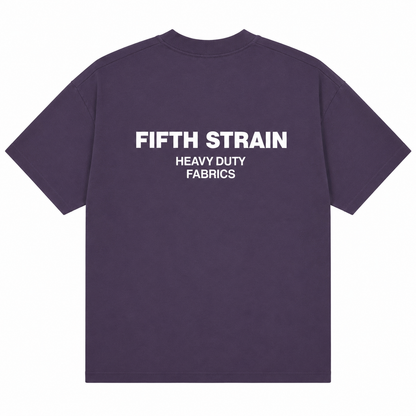 LIMITED EDITION FIFTH STRAIN ULTRA-HEAVY T-SHIRT - DARK PURPLE